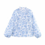 Women's Spring Long Loose Casual Niche Shirt Top