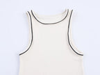 Women's Color-Block Sleeveless Dress