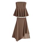Women's Asymmetric Midi Midi Dress