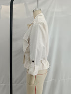 Women's Early Adjustable Sleeve Tour Hunting Jacket Short Shirt