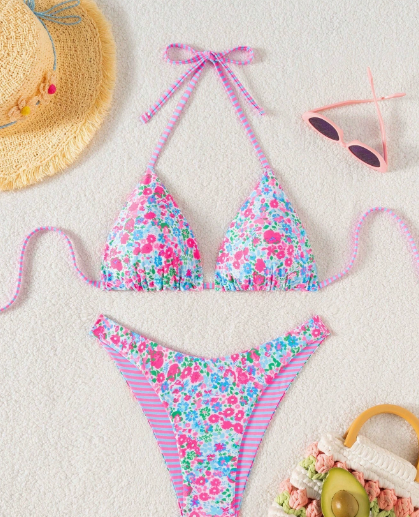 Light Blue Floral