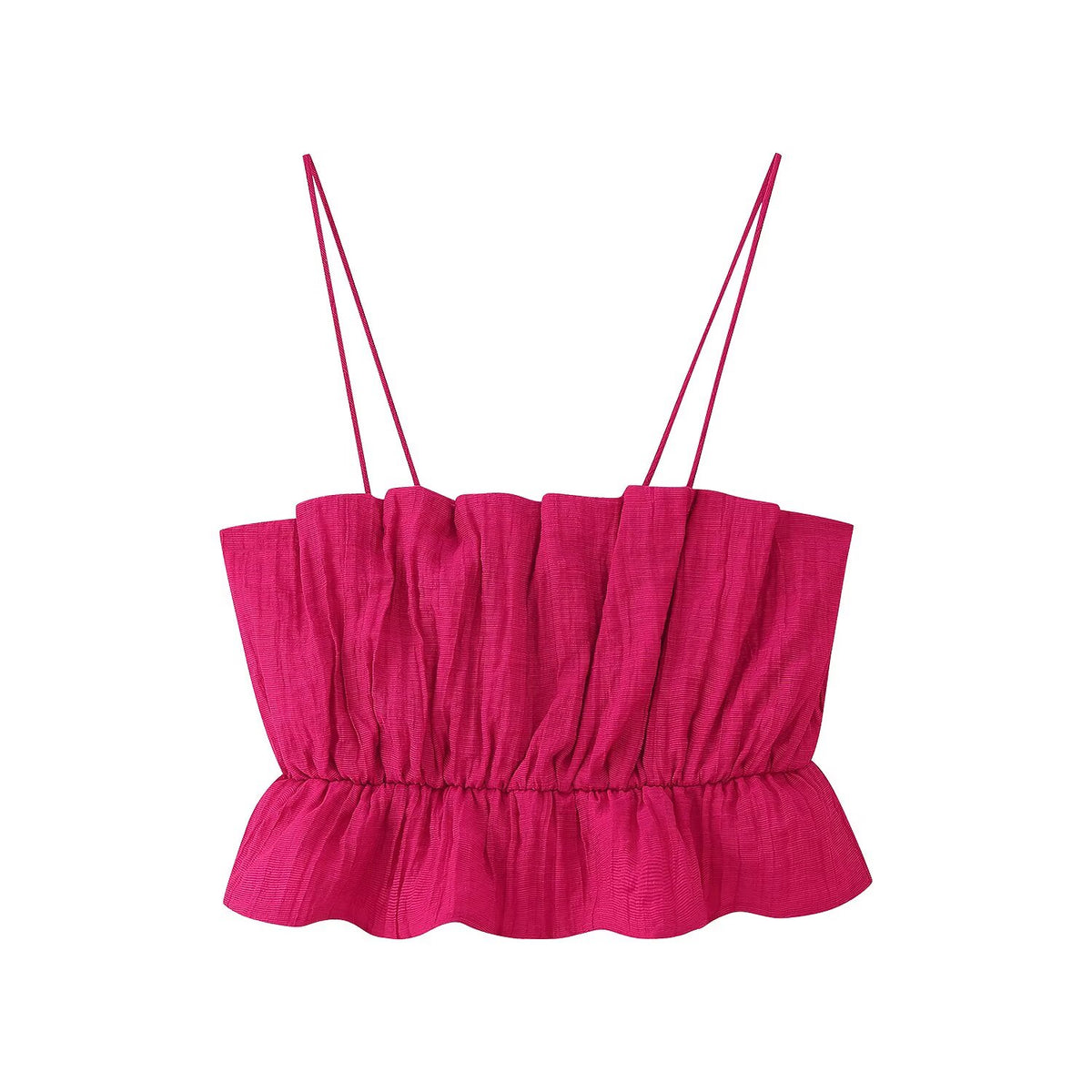 Women's Short Elastic Top Midi Skirt Sets