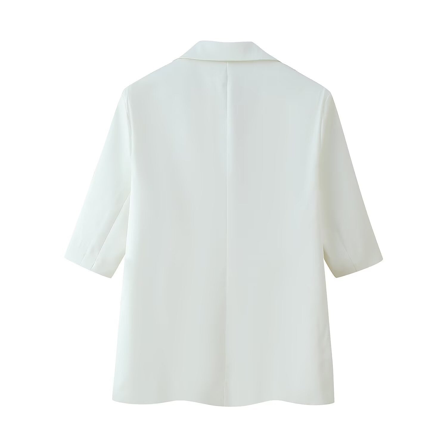 Women's Short-Sleeve Blazer and Shorts Separates