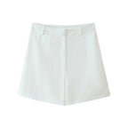 Women's Short-Sleeve Blazer and Shorts Separates