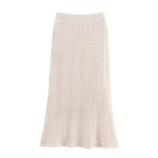 Women's Crocheted Hollow Out Cutout Coordinated Three-Piece Set