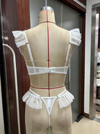 Ruffled Bra Set Lingerie