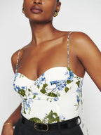Women's Floral Vintage Top