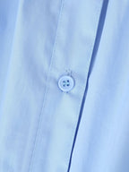 Women's Button-Front Collared Maxi Dress