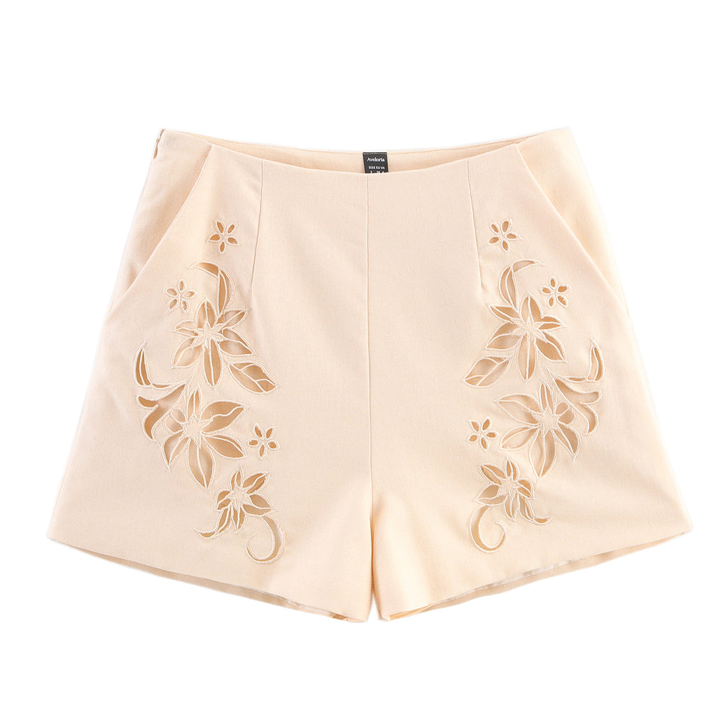 Beige Shorts