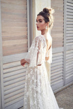 Women Fall Dress Sexy Lace V neck Backless Dress