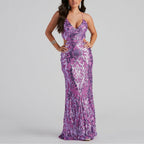 Sequin Stitching Dress Cocktail Host Ceremonial Clothing Elegant Bridesmaid Dress