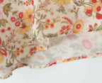 French Romantic Vintage Floral Holiday Atmosphere Slim Dress