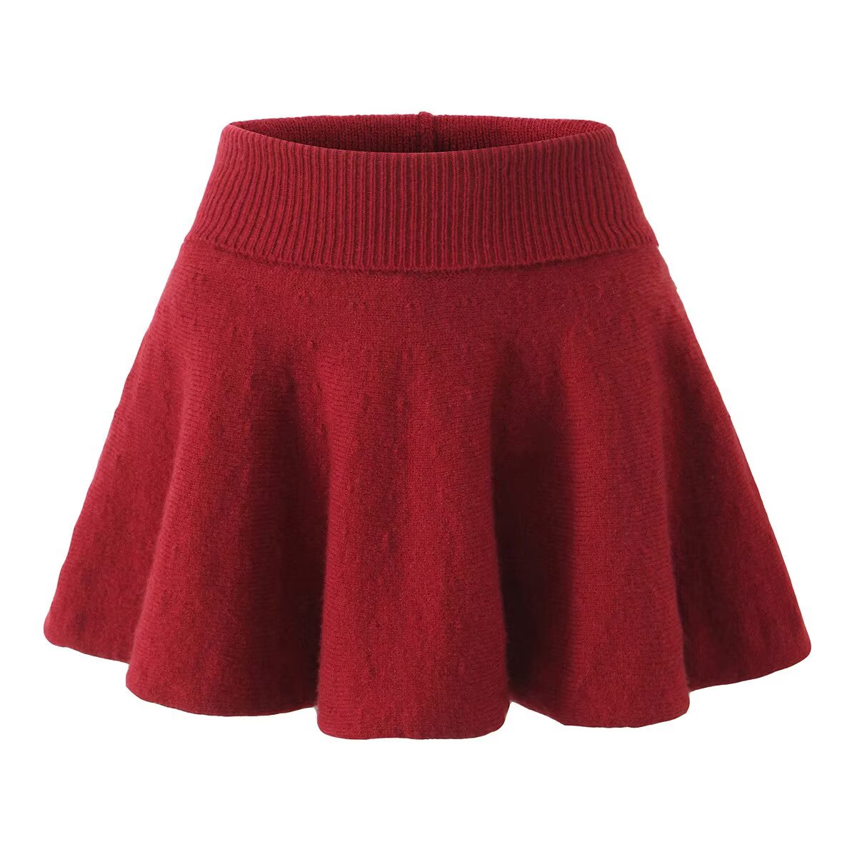 Women's Summer Bow Knitted Sweater and Skirt Two-Piece Set