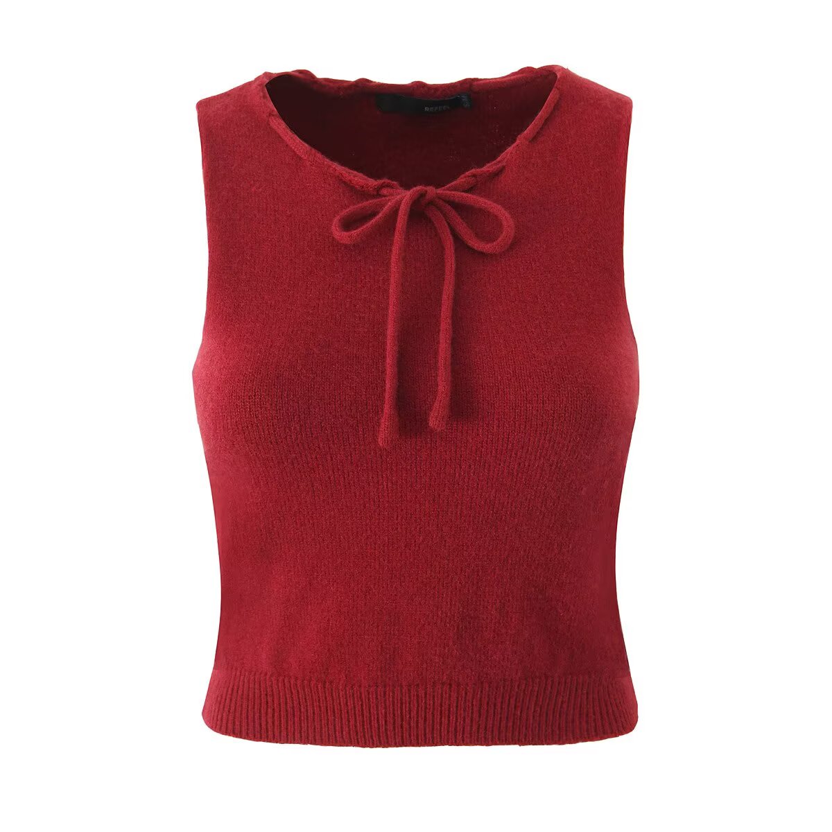 Women's Summer Bow Knitted Sweater and Skirt Two-Piece Set