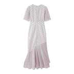 Retro Polka-Dot Dress