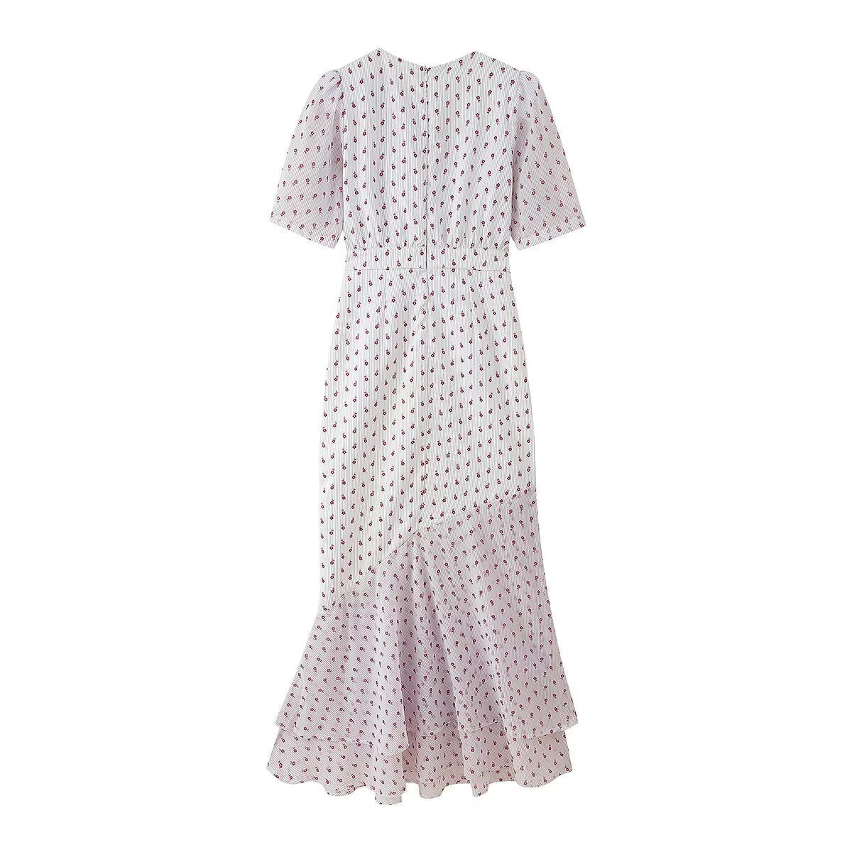 Retro Polka-Dot Dress