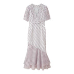 Retro Polka-Dot Dress