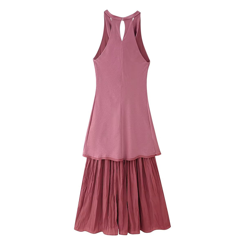 Women's Button-Front Maxi Dress