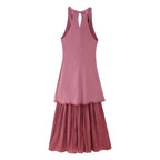 Women's Button-Front Maxi Dress