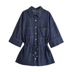 Autumn Denim Hunting Shirt Jeans Casual