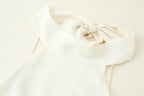 Women's Slimming Small Pleated Stitching Midi Dress