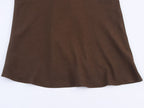 Women Clothing Stitching Midi Dress