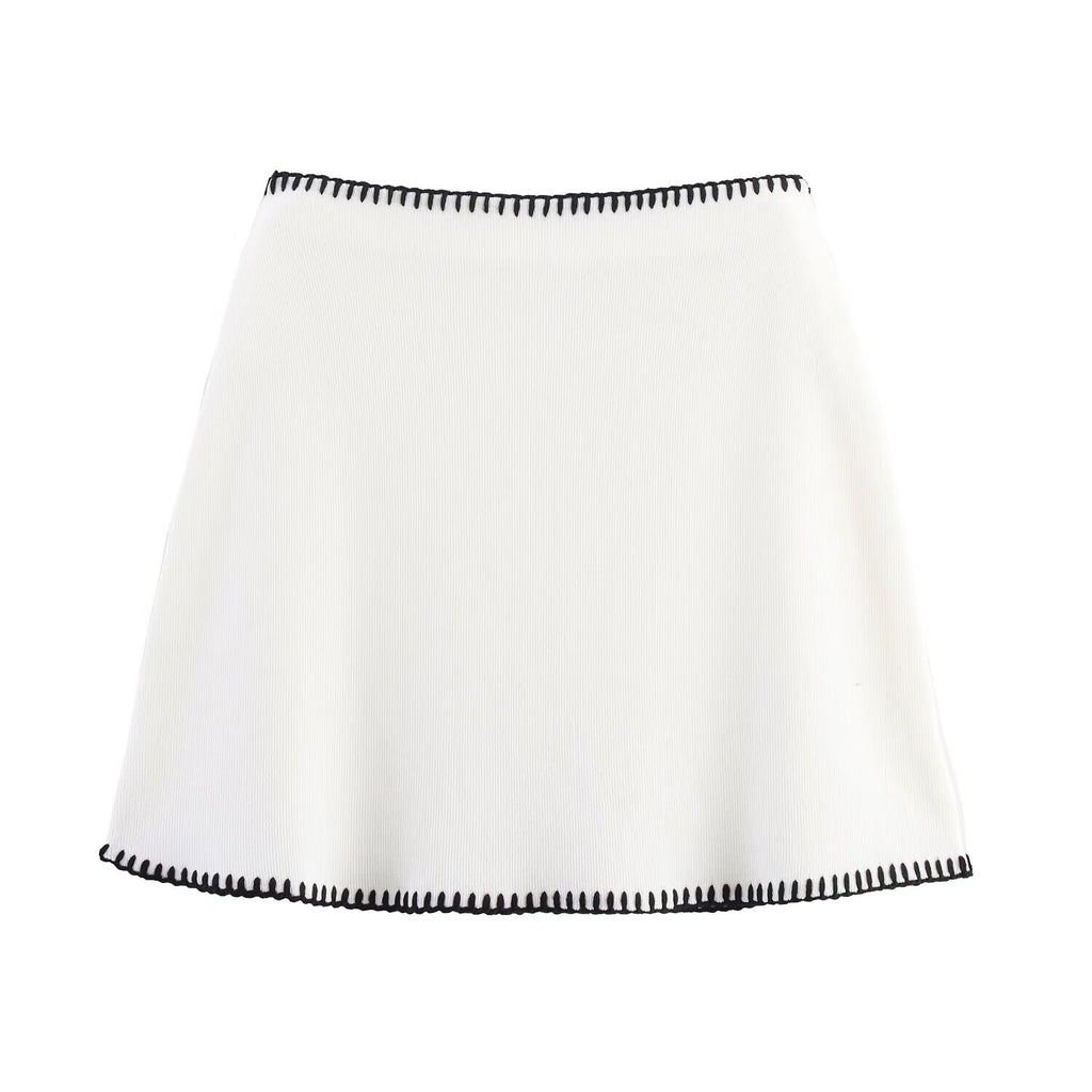 Women's Knit Embroidered Three-Piece Set