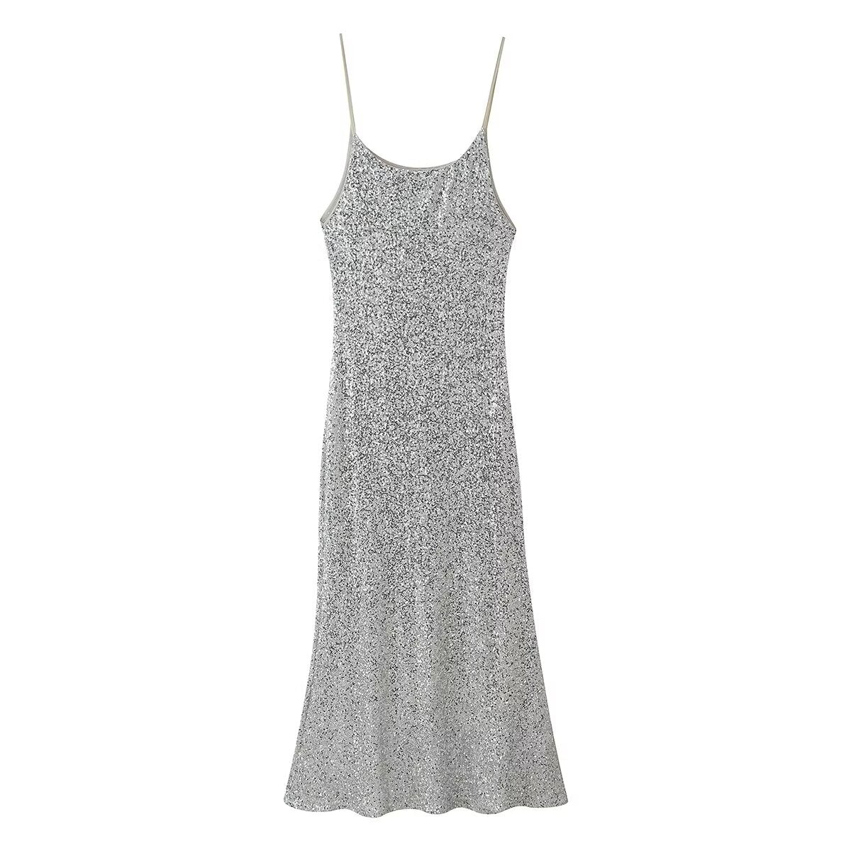Beaded Bodycon Mini Dress