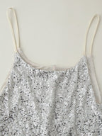 Beaded Bodycon Mini Dress