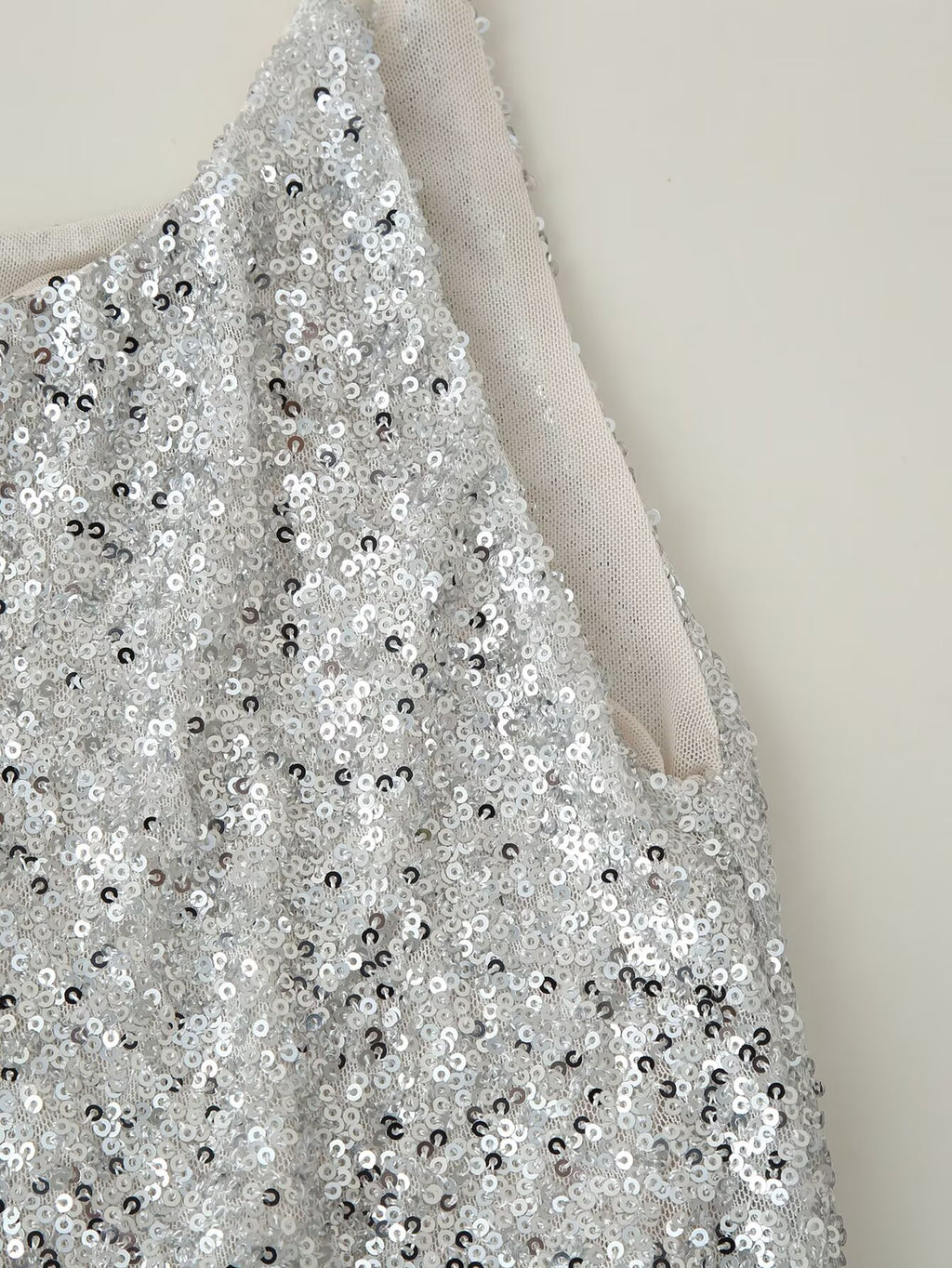 Beaded Bodycon Mini Dress