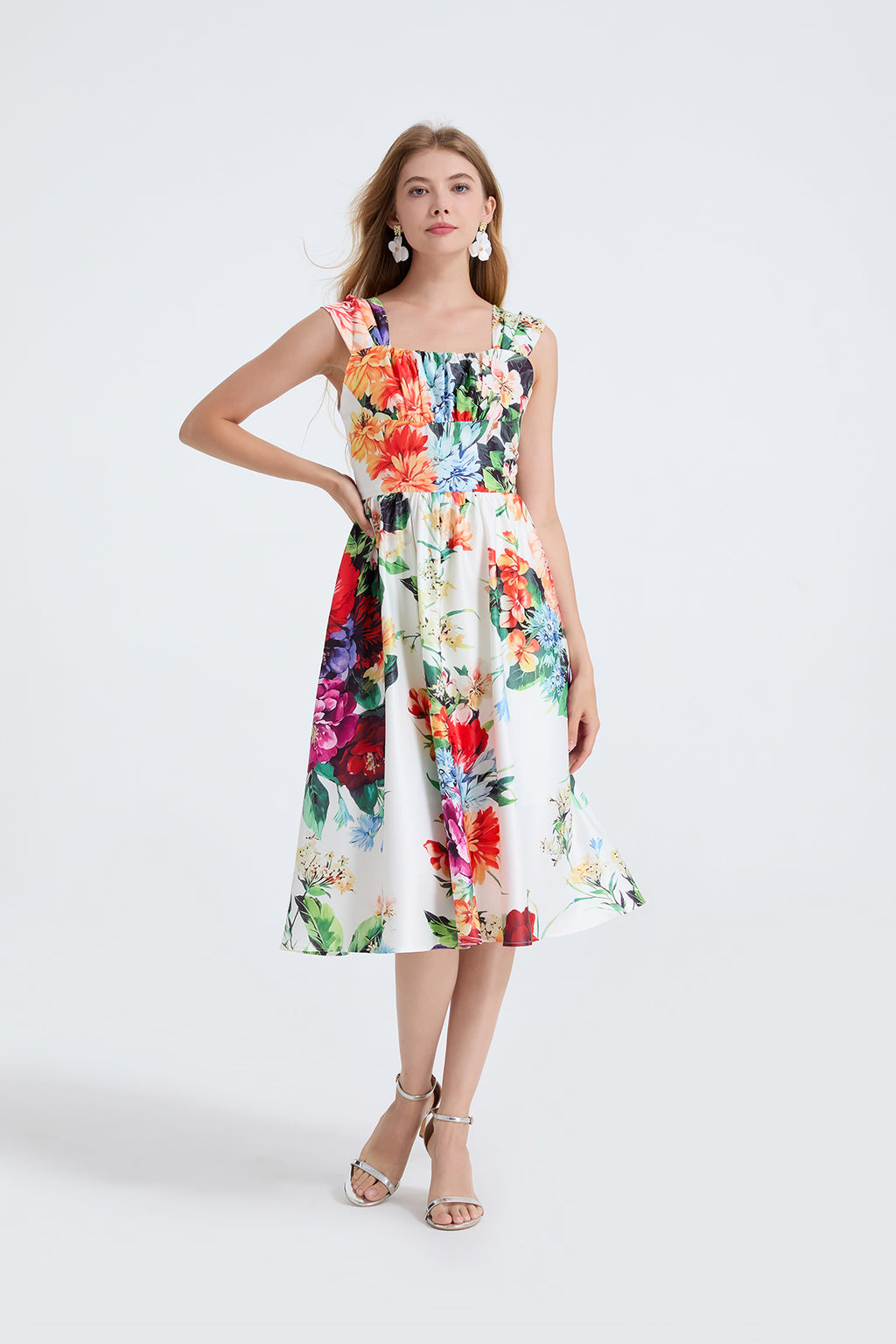 Women's 's Fitted A-Line Dress