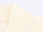 Women's Autumn Small Fresh Gentle Korean Wearing Rope Beaded Cardigan