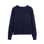 Women's Autumn Elegant Gentle Generous Young Embroidered Sweater
