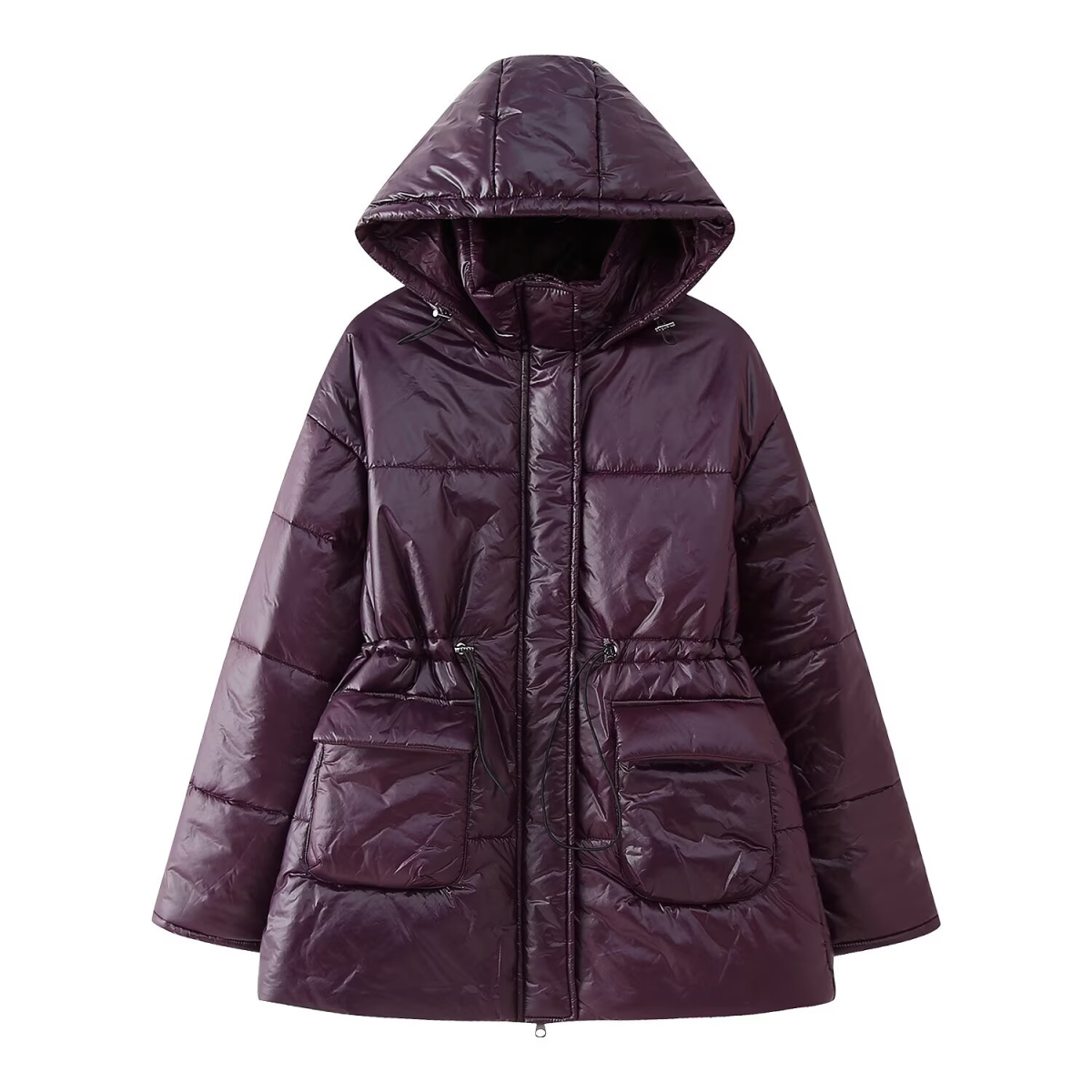 Women's Hooded Padded Cotton Coat