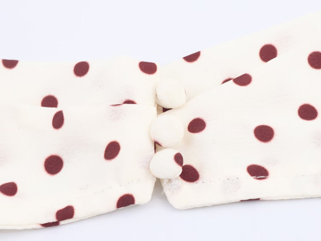 Women's Polka-Dot Halter Jumpsuit