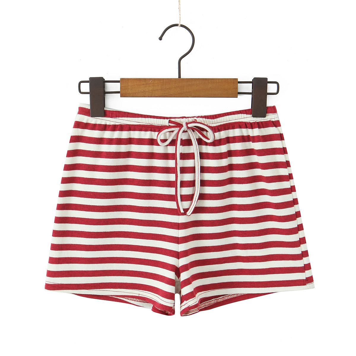 Red Striped Shorts