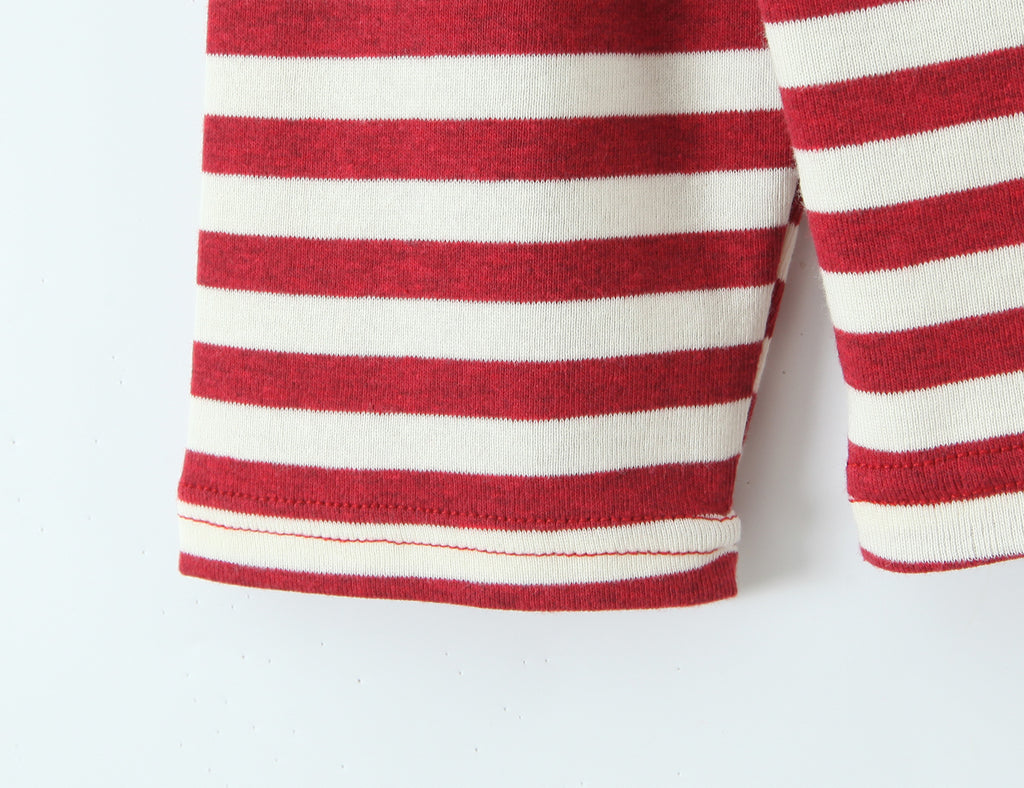 Women's Summer Women's Striped Loose Round Neck Long Sleeve T-Shirt