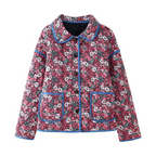 Women's Floral Padded Cotton Jacket
