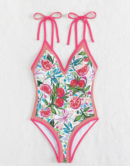 Sling Fruit One-piece Swimwear