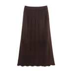 Women's Sling Knitting Top and Skirt Two-Piece Set