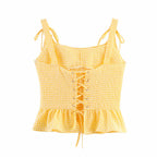 Bow Detail Spaghetti Strap Camisole