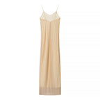 Women's Rhinestone Slim-Fit Slip Dress
