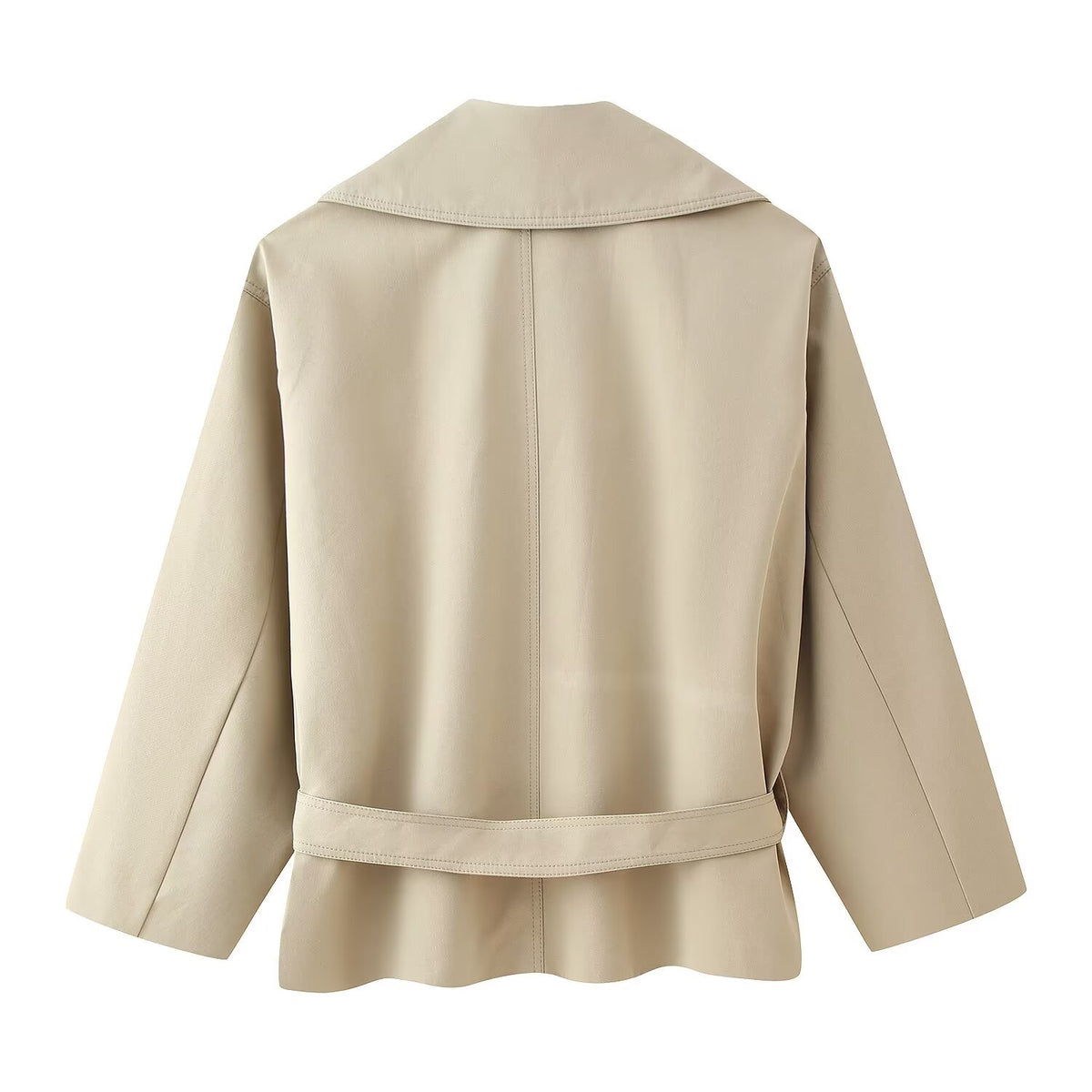 Women's Fall With Belt Trench Coat