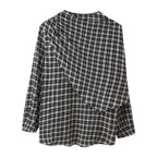 Women's Plaid Long-Sleeve Shirt