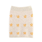 Women's Jacquard Knit Top & Skirt Two-Piece Set