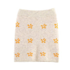 Women's Jacquard Knit Top & Skirt Two-Piece Set