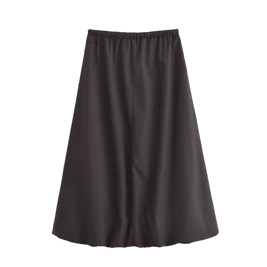 Women's Autumn Balloon Elastic Waist Skirt