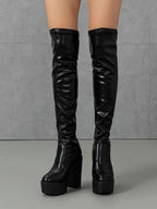 Women's Platform Over-the-Knee Boots