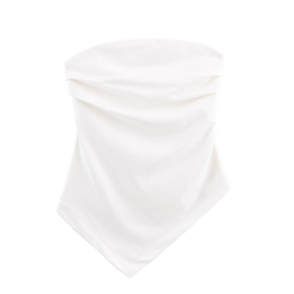 Internet Asymmetric Tube Top