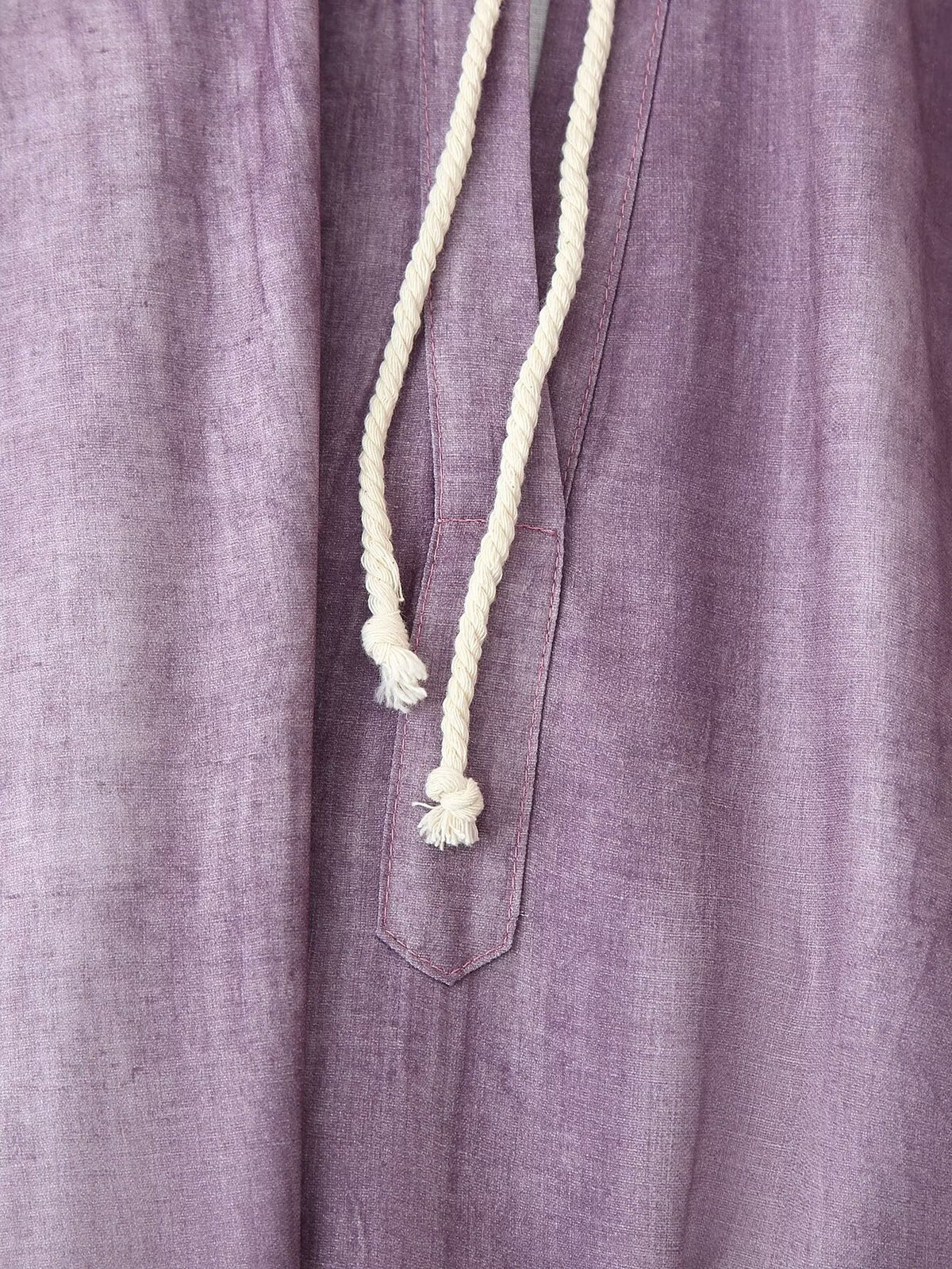 Women's Western Linen Tie Dyed Long Shirt Dress